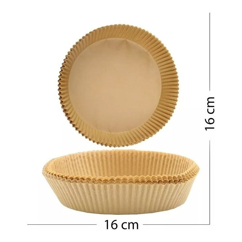 50 Forros Airfryer Papel AntiadherenteFreidoras Desechable