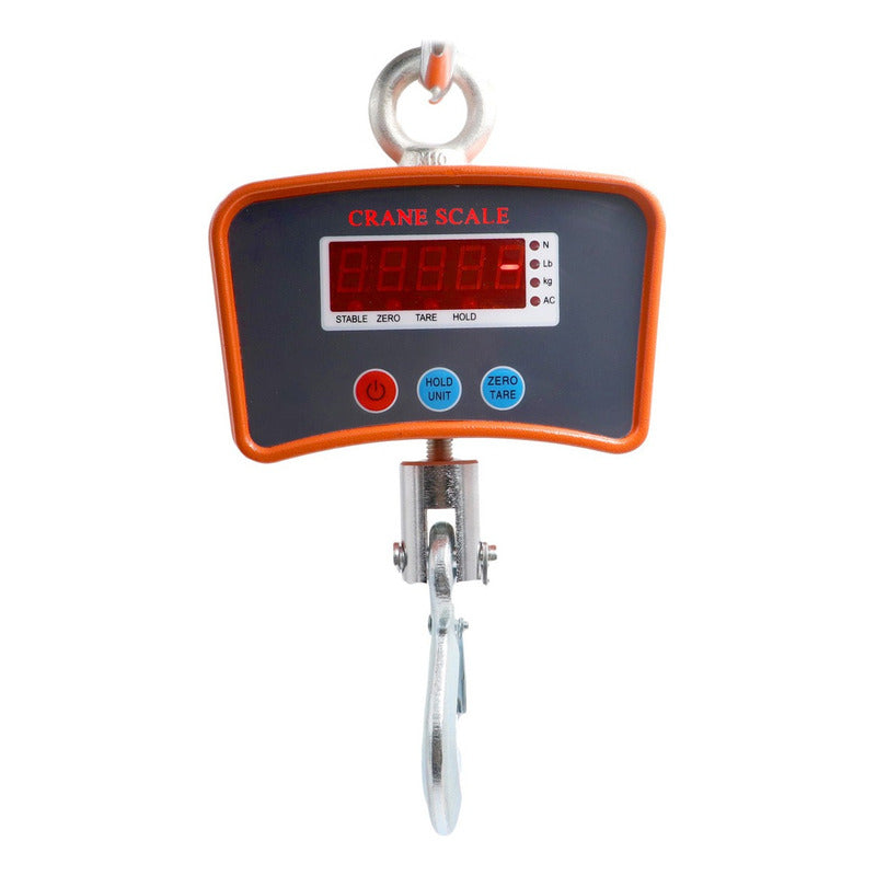 Balanza Romana Pesa Digital 1 Tonelada Con Gancho Industrial