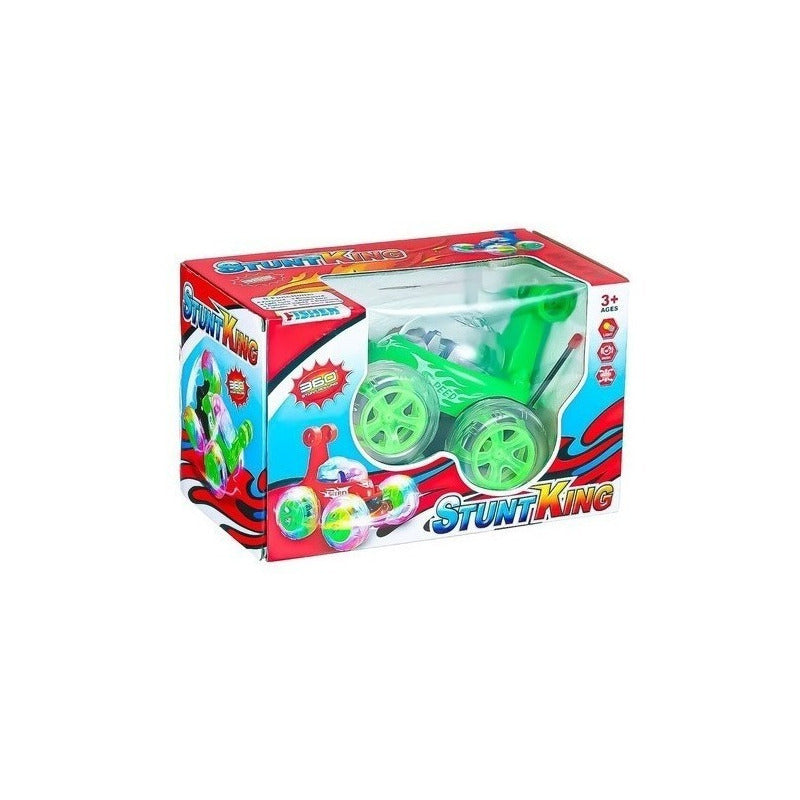 Auto Control A Remoto Crazy Car Luces Sonido Niños Rgb