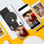 Camara Instantanea Kodak Mini Shot 2 C210R Blanca – Impresora Bluetooth 2 en 1 + 8 Fotos