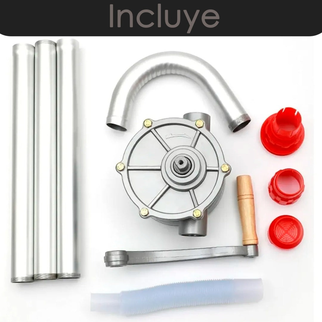 Bomba De Tambor Transferencia De Líquido Aceite Manual 130cm