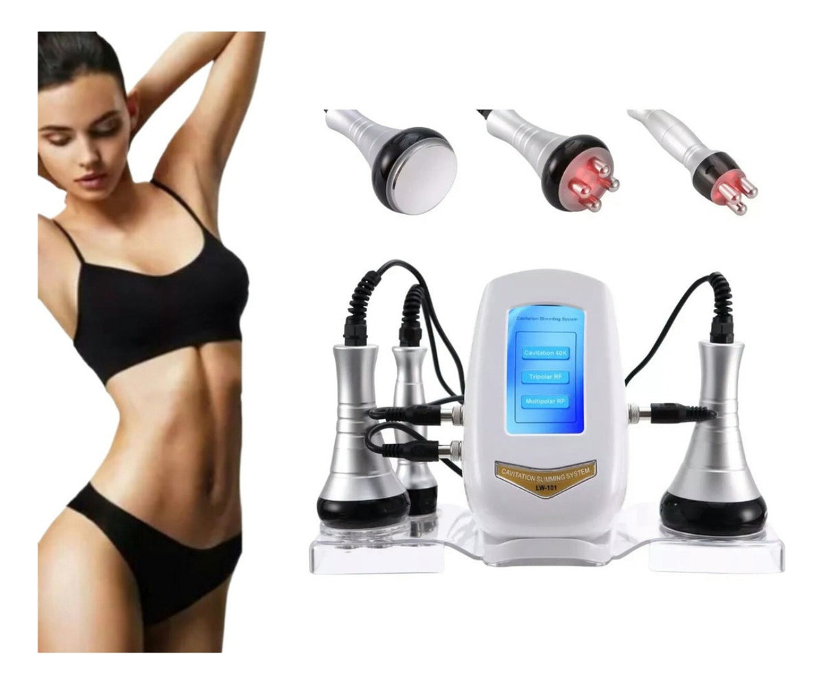 Maquina Radiofrecuencia Cavitacion 40k Ultrasonido 3 En 1