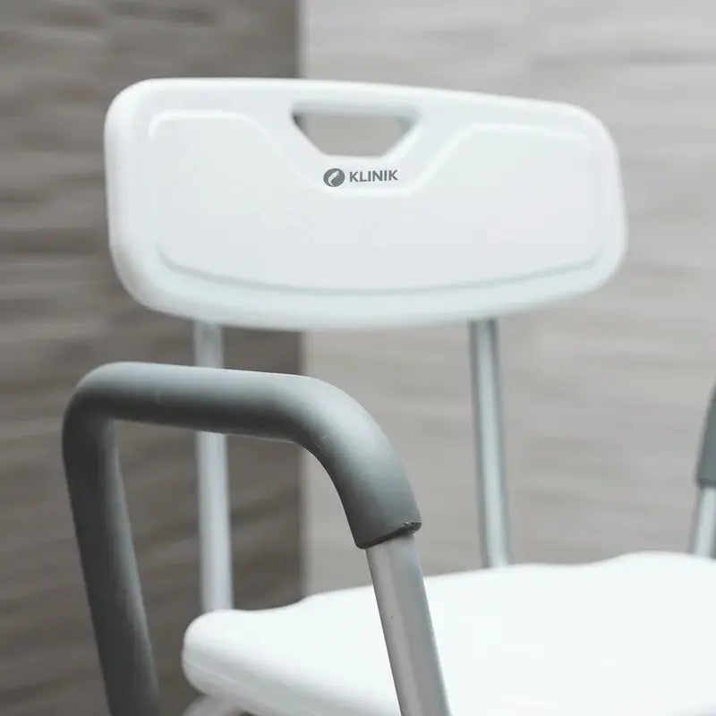 Silla De Baño Ducha Con Apoya Brazos Antideslizante Portatil Livelia