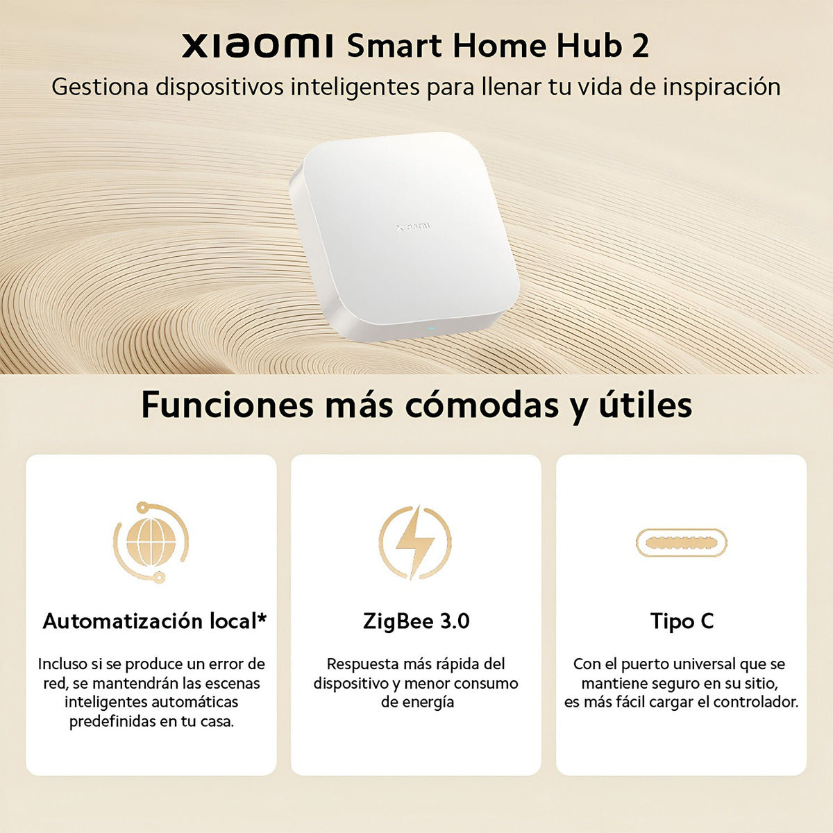 Xiaomi Smart Home Hub 2 Blanco