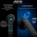 Cerradura Inteligente Wifi Con Huella Codigo Y Llave