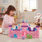 Castillo Con Princesas Y Carruaje Niñas Casa 2 Muñecas 55cm