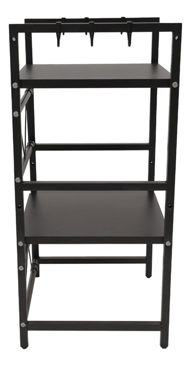 Estante Microondas Extensible 2 Niveles Metalico Cocina Organizador