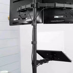 Soporte Escritorio Monitor Notebook Triple 10 a 32 Pulgadas Con Brazo