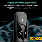 Presentador Powerpoint Puntero Laser 100m R400 Inalámbrico