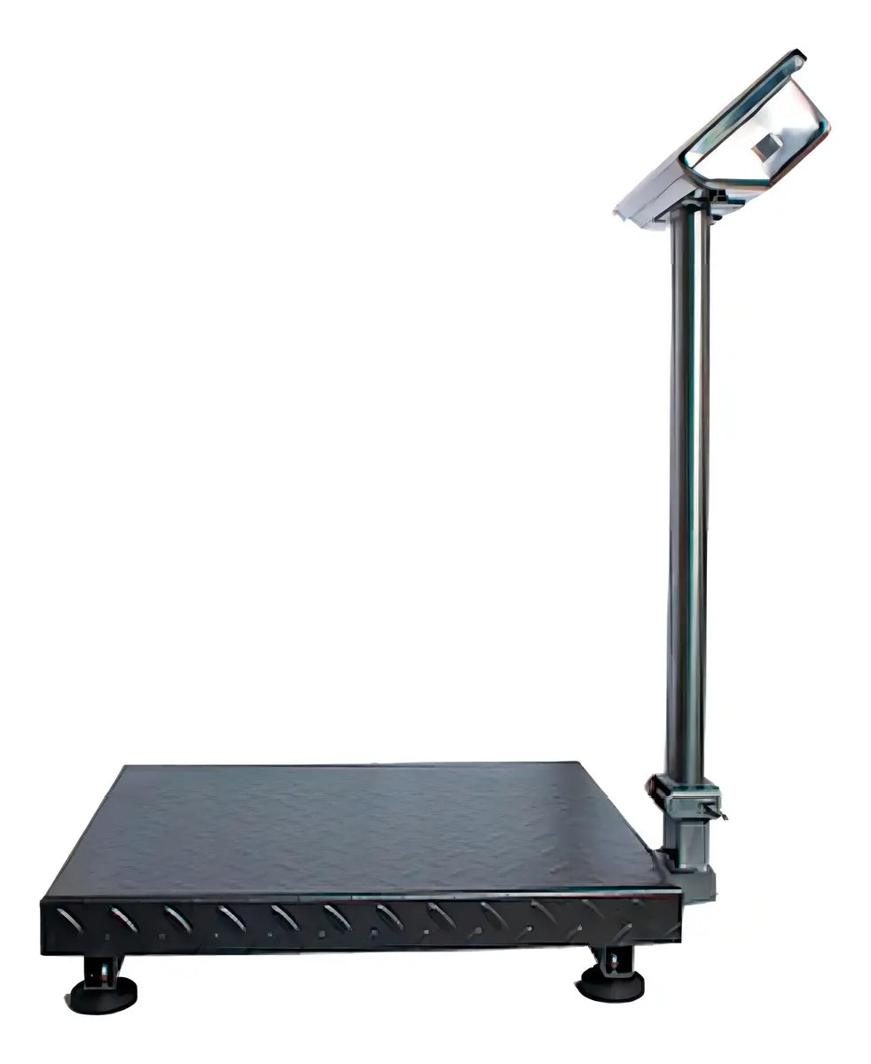 Balanza Industrial Digital 500kg Recargable con Brazo y Pantalla LED