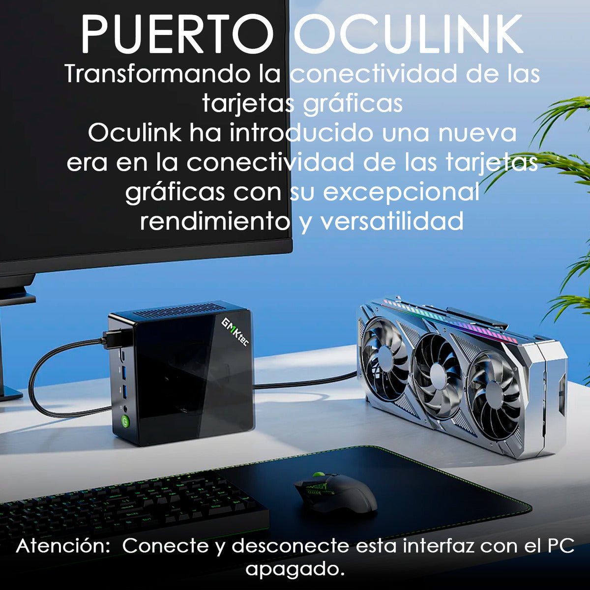 Mini Pc Gmktec K8 Plus Ryzen7 1tb 32gb Dual Lan 8k Ddr5