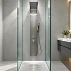 Ducha Columna Con Panel De3 Jets Con Hidromasaje 153x22x45