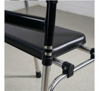 Andador Plegable con Asiento y Ruedas Aluminio Reforzado 150kg