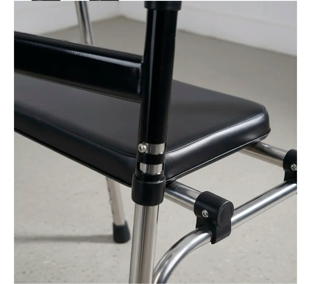 Andador Plegable con Asiento y Ruedas KLINIK - Aluminio Reforzado 150kg