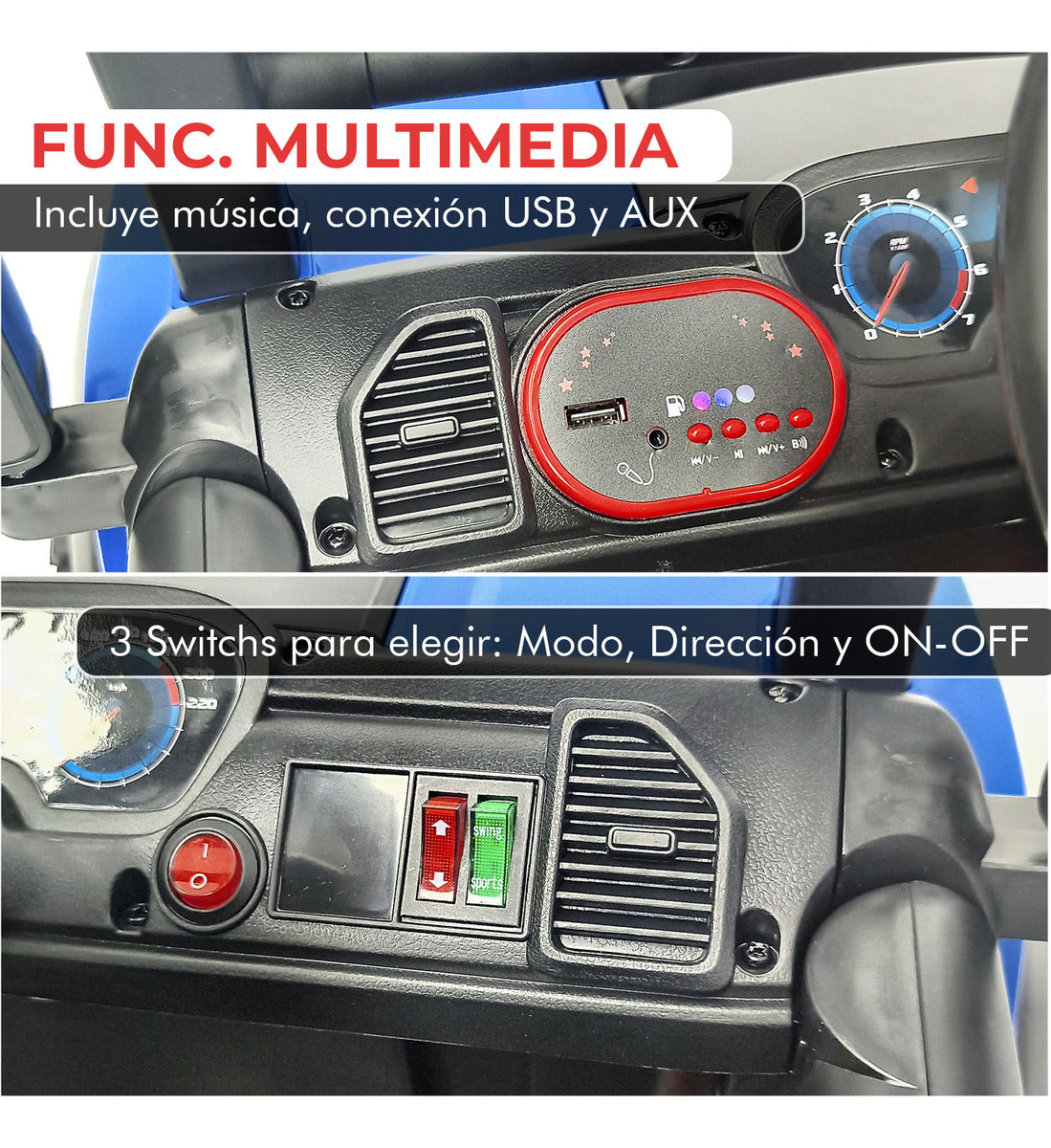 Auto Electrico Montable Jeep Camioneta 4x4 Raptor A Bateria