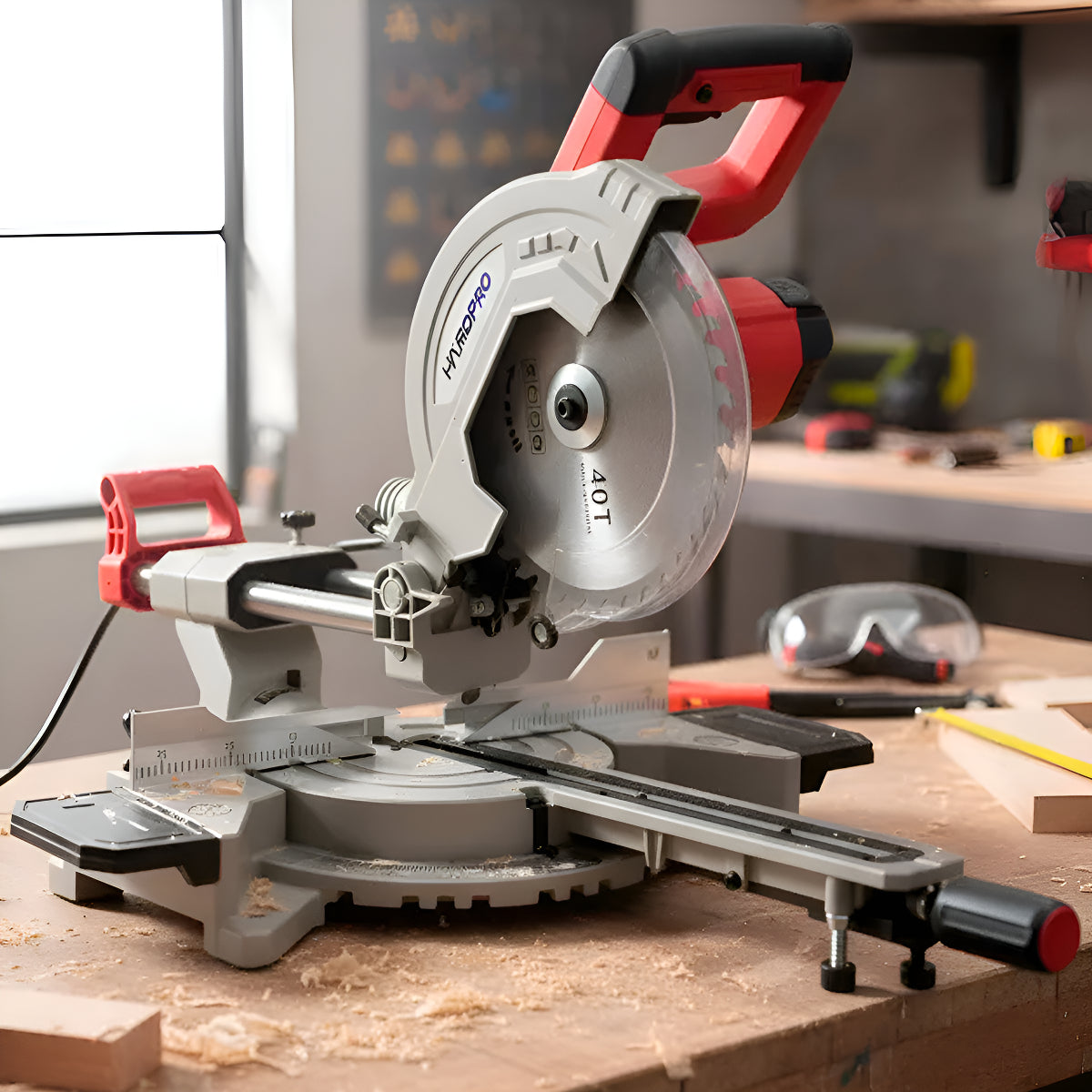 Sierra Ingletadora Telescopica Herramienta De 2200w 10 A 5000rpm