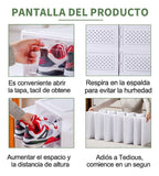 Zapatera Plegable Mueble Organizador De 6 Niveles Transparente
