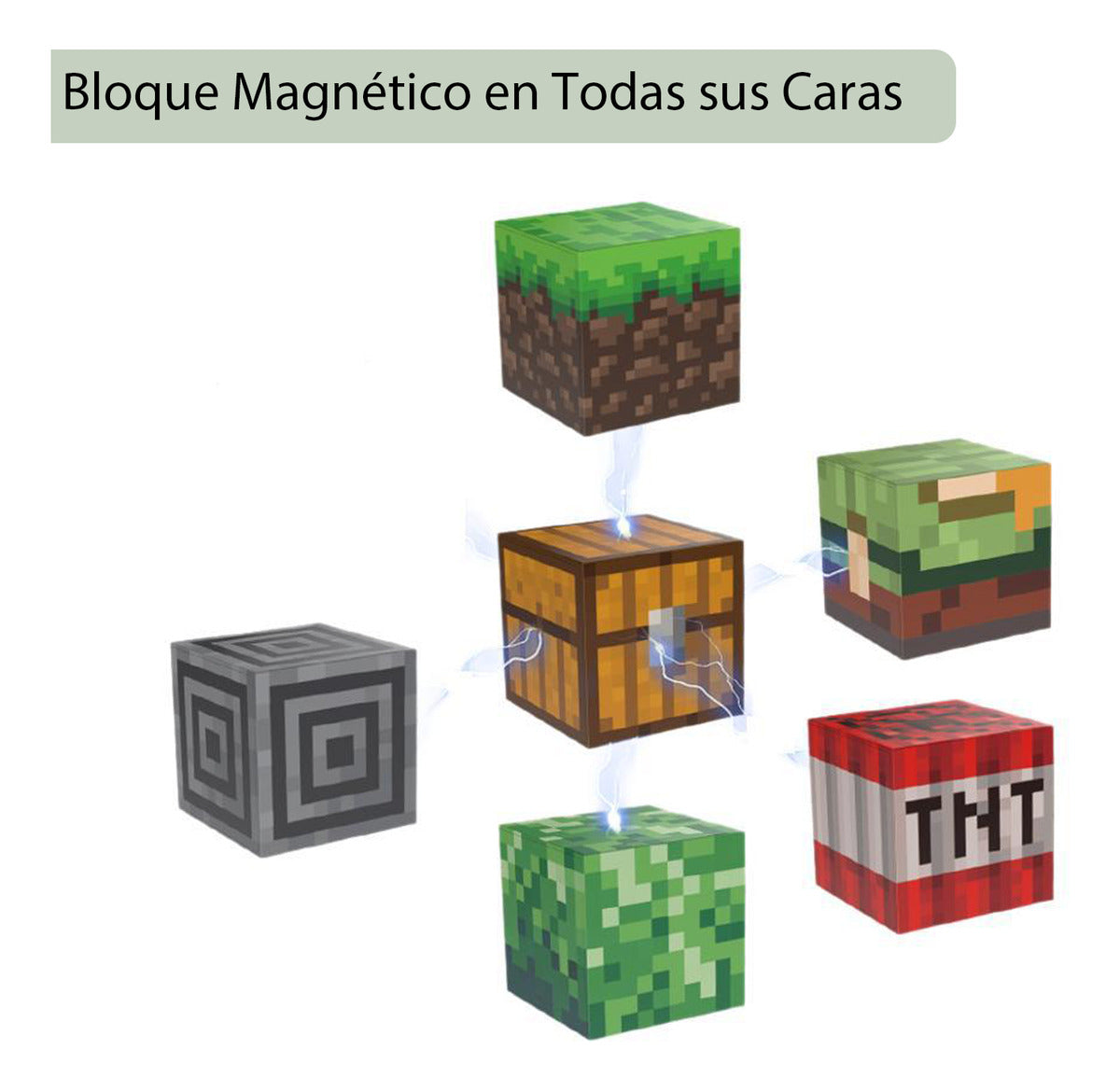 Juguete Bloques Magnéticos 180 Piezas My World Kit Modelo Bosque