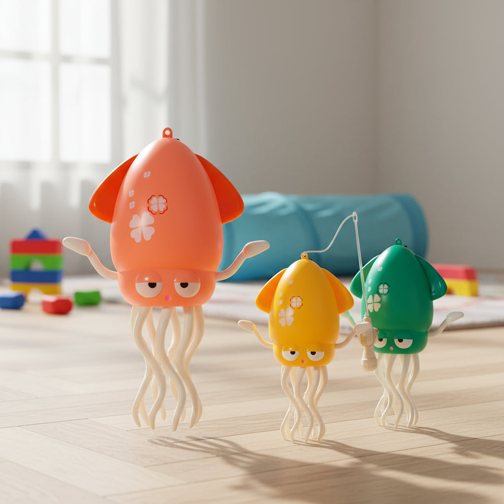 Pulpo Bailarín Interactivo Niños Luces Musica Gestos Usb