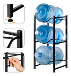 Estante Organizador Rack 3 Botellones Agua 20lts Negro