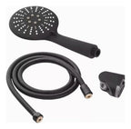 Llave Grifo Monomando Tina Con Ducha Acabado Mate Negro