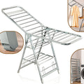 Tendedero Plegable Acero Inoxdable Premium 180cm Soporta 50kg Plateado