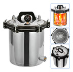 Esterilizador Autoclave Vertical Acero Inoxidable Grado Medico 18L