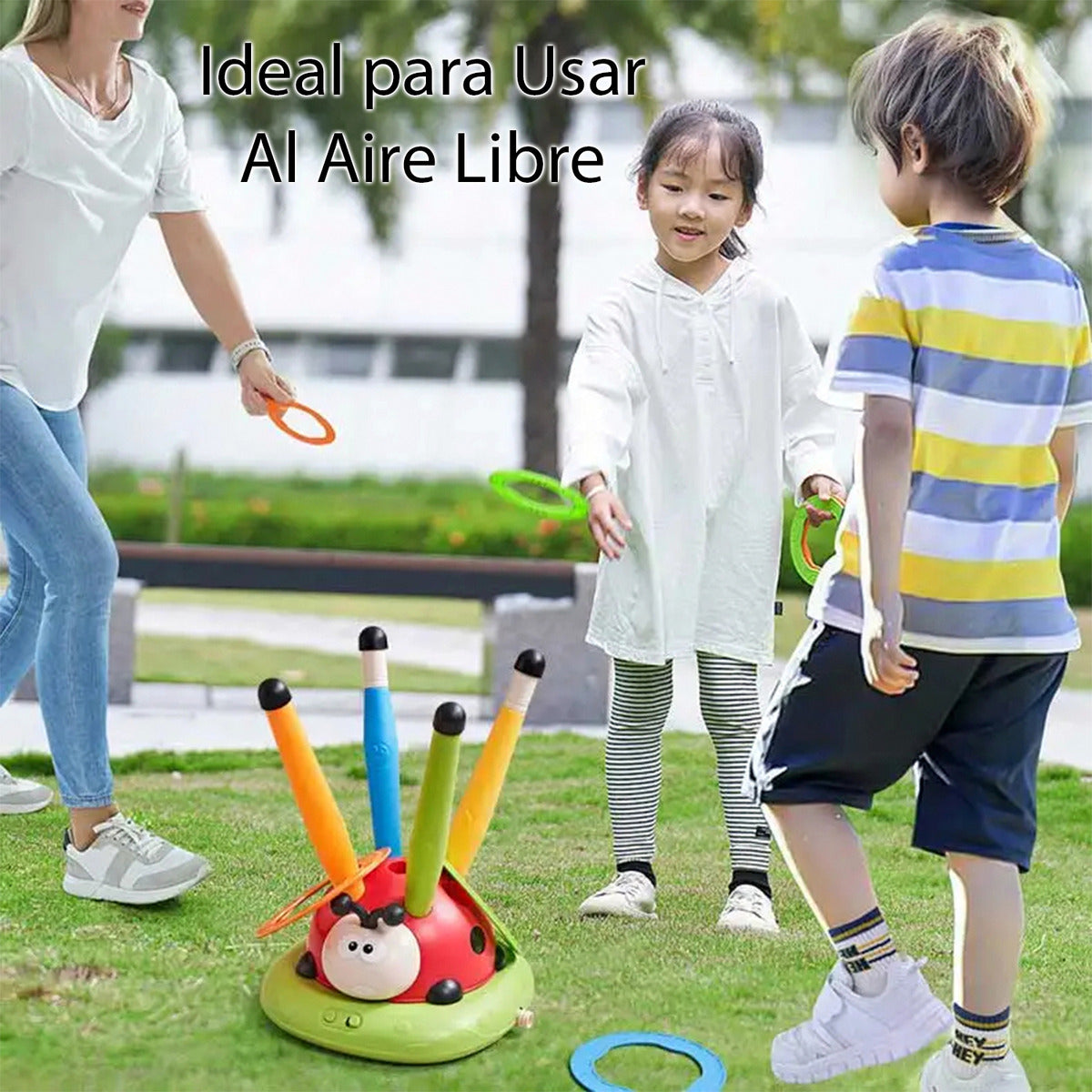 Juguete Didactico 3 en 1 Chinita Musica Salto Ejercicios Niños