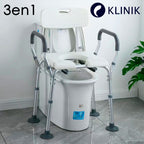 Silla Baño Con Inodoro Incorporado 150gk Resistente