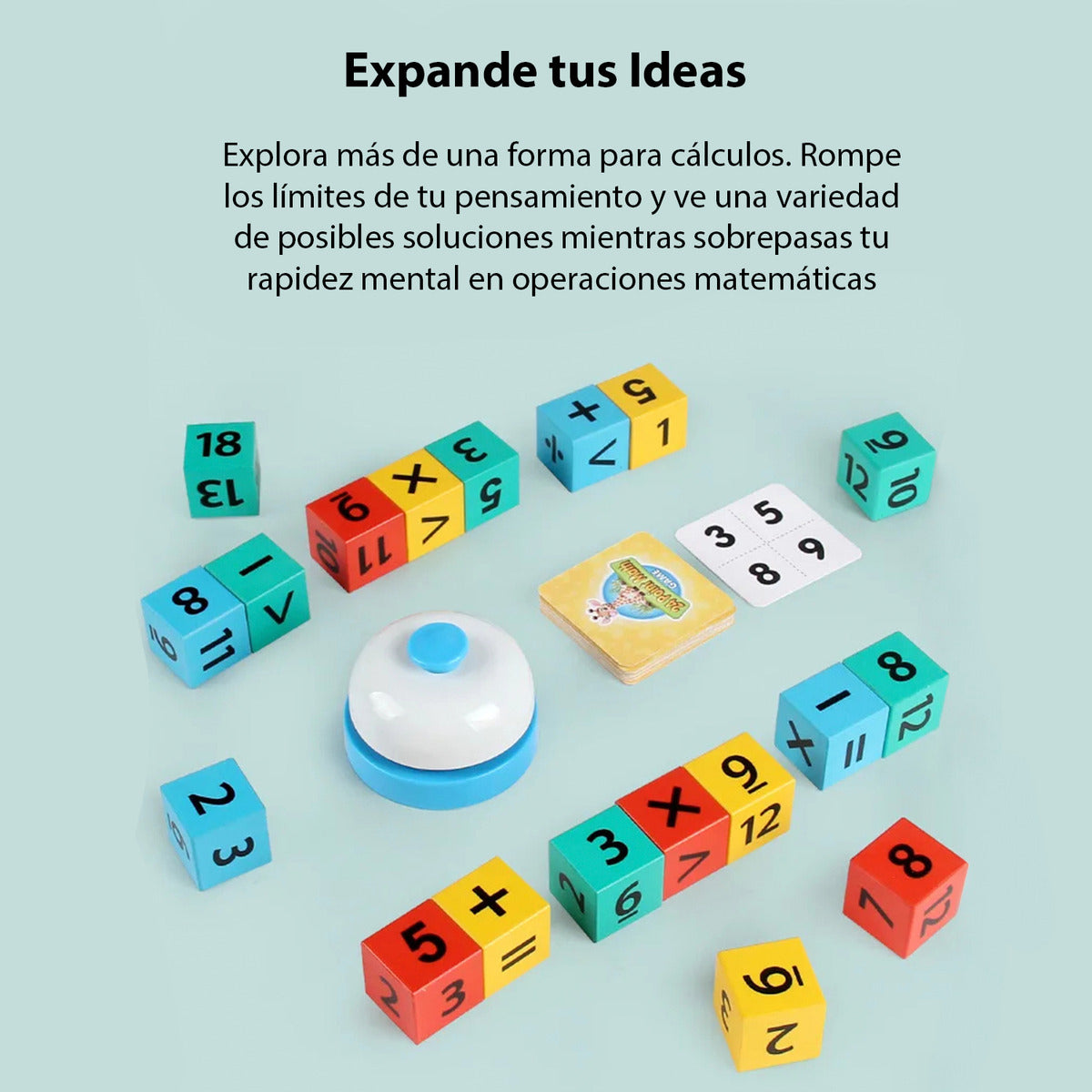 Bloques Magnéticos Juego Didáctico Matemático Ingenio 32pcs