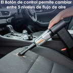 Aspiradora Y Soplador Para Auto Oficina 2en1 Turbo De 200watts 130mil/Rpm