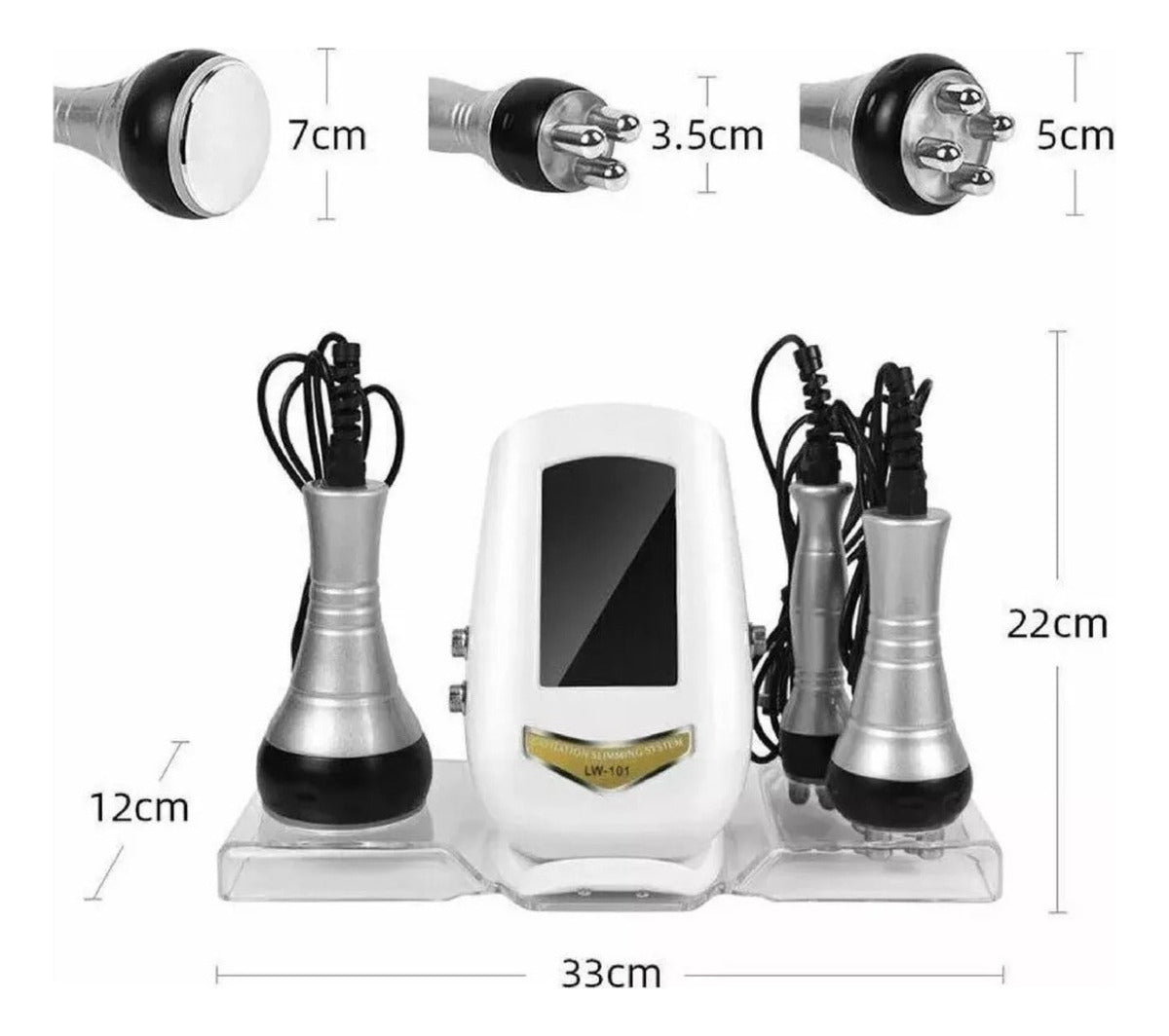 Maquina Radiofrecuencia Cavitacion 40k Ultrasonido 3 En 1
