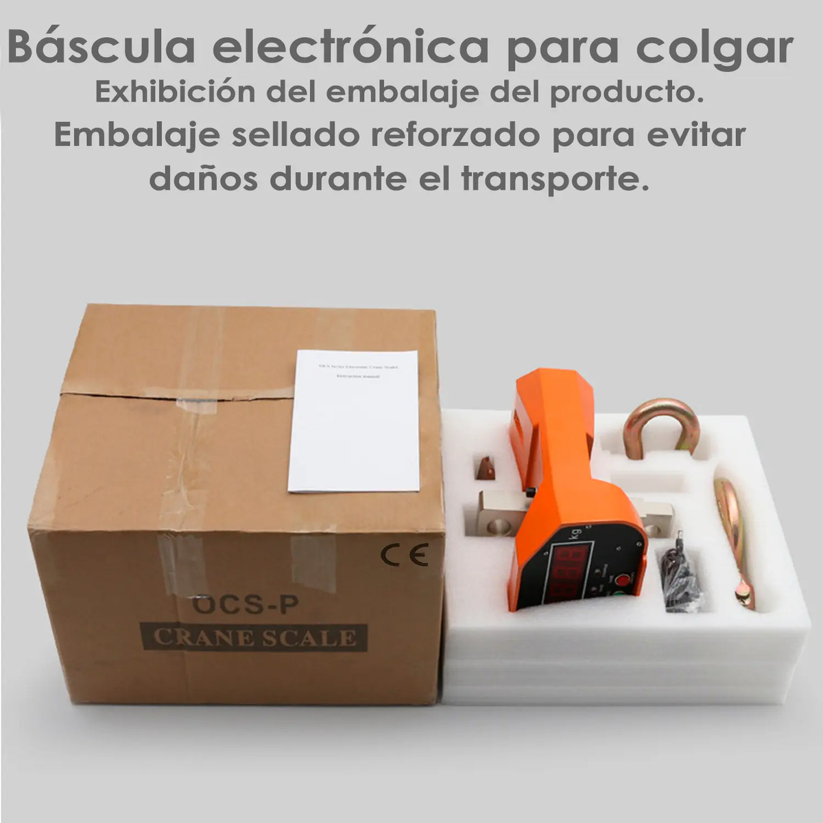 Balanza Pesa Romana Bascula Digital 5 Toneladas Industrial