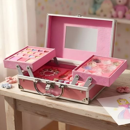 Set De Maquillaje Para Niñas Infantil De Unicornio De 37 Pcs