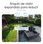 Xiaomi Solar Outdoor Camera 2,5k Qhd Bw400 Pro + Hub 2,4ghz Blanco