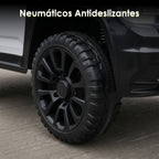 Auto Electrico Montable Niños Camioneta Jeep Policia Bateria Alta Duracion