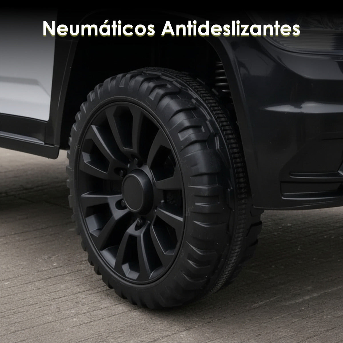 Auto Electrico Montable Niños Camioneta Jeep Policia Bateria Alta Duracion