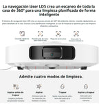 Xiaomi Robot 2en1 Aspirador Trapeador Wifi Vacuum X20+ 280m2 Blanco