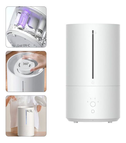Humidificador Aire Xiaomi Smart Humidifier 2 Eu 4.5l Uv-c Blanco