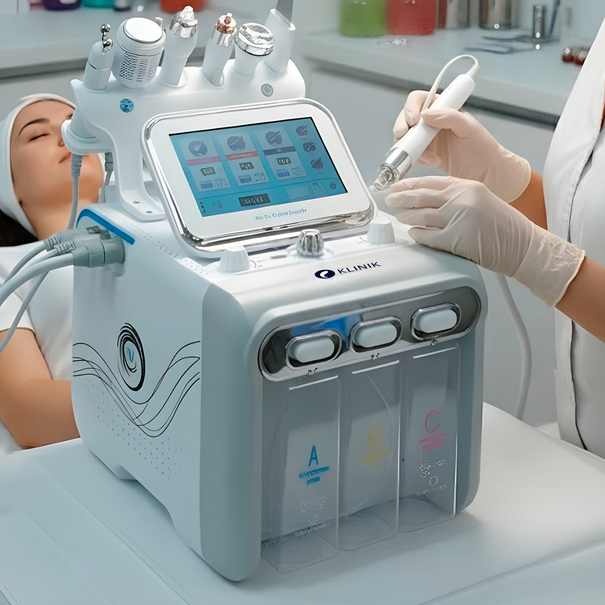 Máquina Hydrofacial 6 En 1 Profesional Dermoabrasión Klinik Mixta