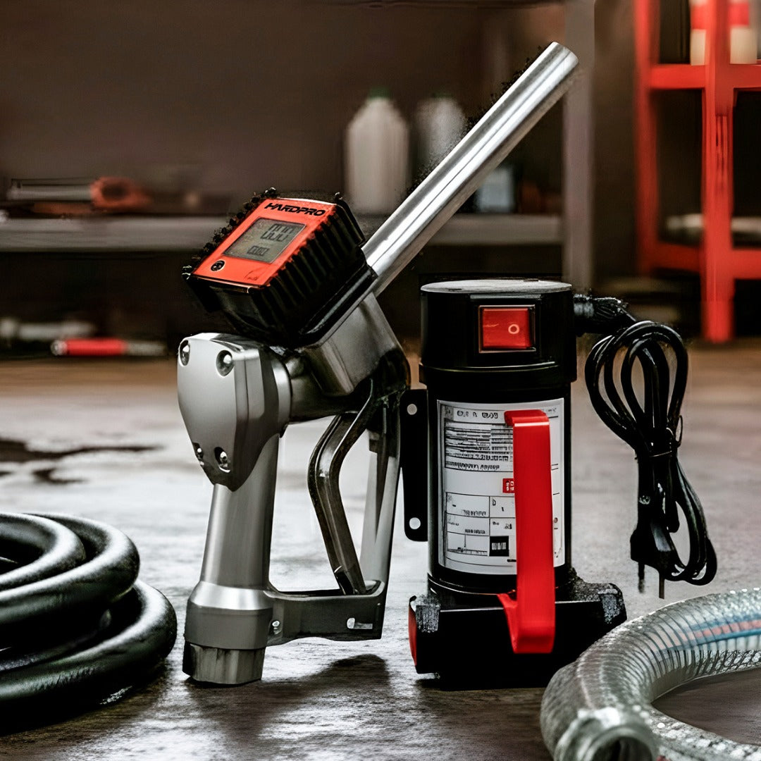 Kit Bomba Trasvasije Diesel Pistola Pantalla Bencina 220v