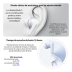 Xiaomi Audífonos Redmi Buds 5 Negro Bluetooth Earbuds Negro