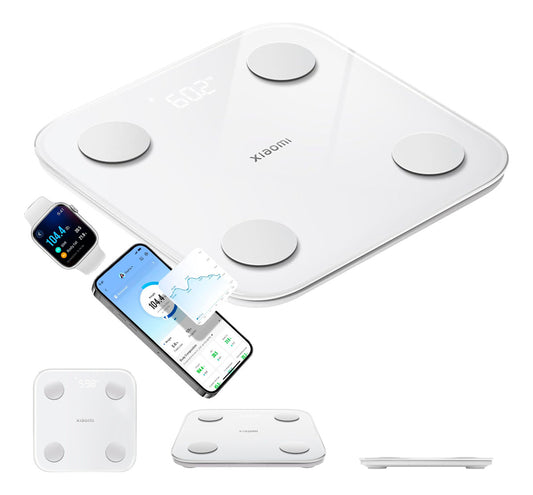Xiaomi Mi S400 Báscula De Composición Corporal Dexa 150kg Bt Blanco