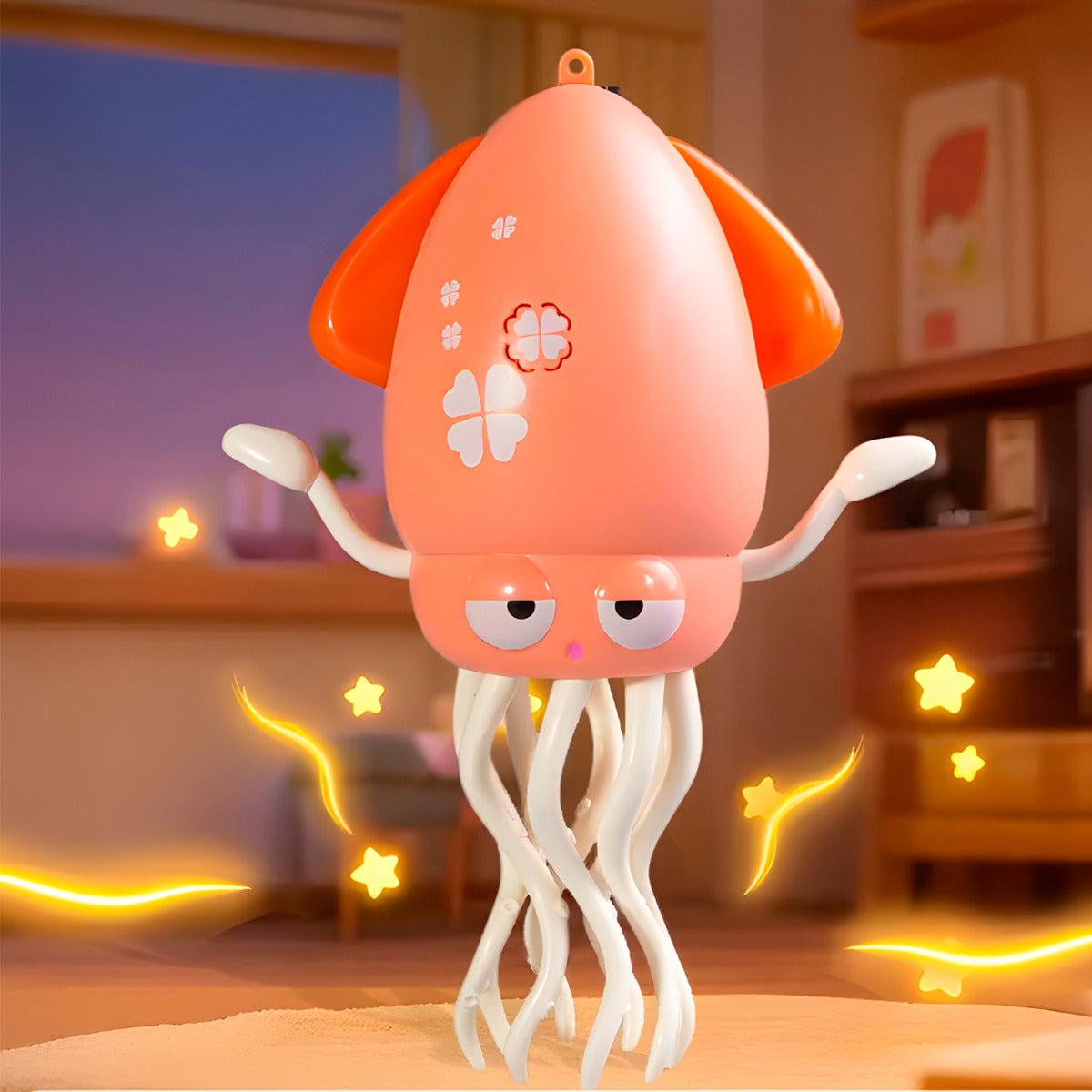 Pulpo Bailarín Interactivo Niños Luces Musica Gestos Usb