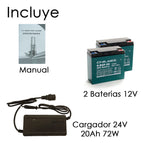 Apilador Hidráulico Eléctrico En Acero 2 toneladas 1,6 metros Montacarga Hardpro