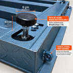 Balanza Plataforma Digital Industrial 3 Toneladas 1.2mx1.2m