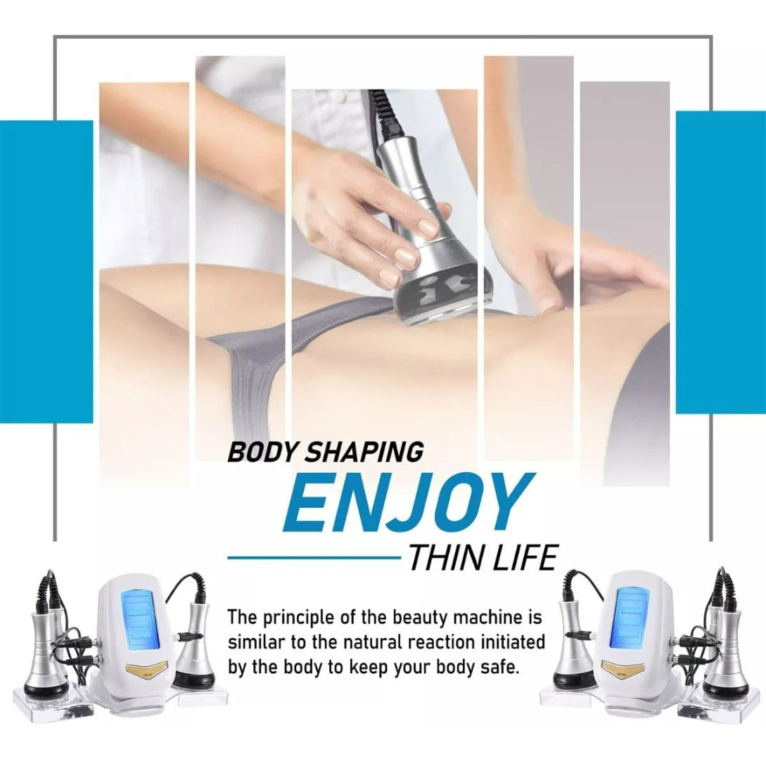 Maquina Radiofrecuencia Cavitacion 40k Ultrasonido 3 En 1