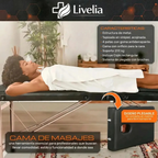 Camilla De Masajes Plegable Profesional Cama De Acero Soporta 200kg