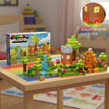 Bloques Magnéticos Tipo Minecraft 137 Pcs 3 Bloques De Luz