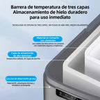 Maquina De Hielo Fabricador de cubo 16kg/24hr 120w Con Pantalla Tactil